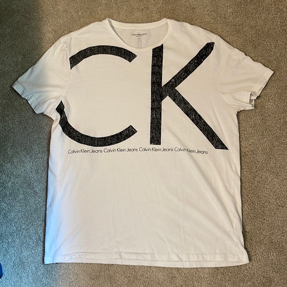 Mens Calvin Klein Graphic T-Shirt